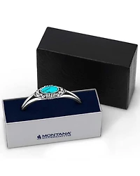 Montana Silversmiths Women's Blue Mesa Turquoise Cuff Bracelet