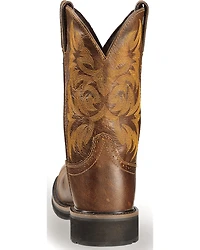 Justin Men's Stampede Handler Electrical Hazard Work Boots - Composite Toe