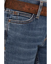 Wrangler Girls' Medium Wash Flare Denim Jeans