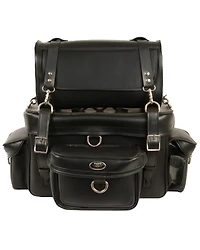 Milwaukee Leather Two Piece Touring Sissy Bar Bag