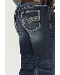 Cody James Men's Moonlight Wash Jackson Slim Straight Stretch Denim Jeans