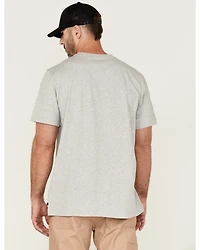 Hawx Men's Camo Logo Graphic Work T-Shirt