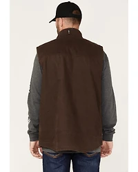 Hawx Men's Weathered Sherpa Lined Work Vest