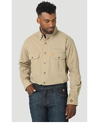 Wrangler 20X Men's FR Long Sleeve Vented Work Shirt