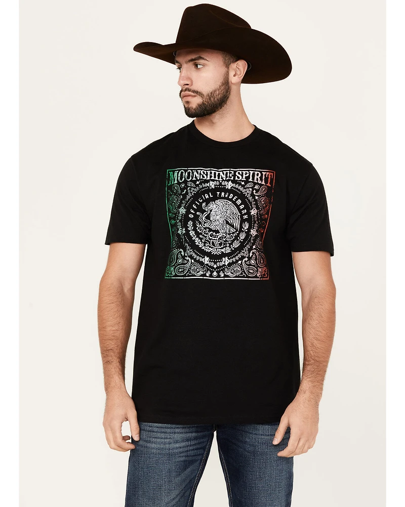 Moonshine Spirit Men's Official Trademark Short Sleeve Graphic T-Shirt