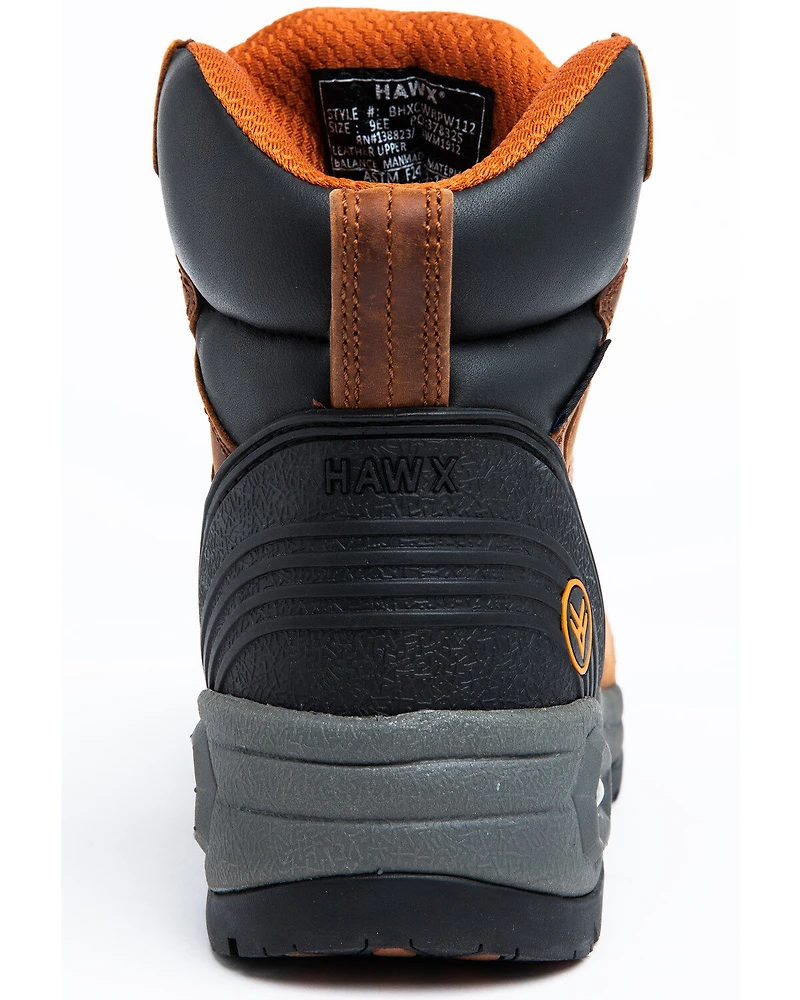 Hawx Men's 6" Lace-To-Toe Work Boots - Soft Toe