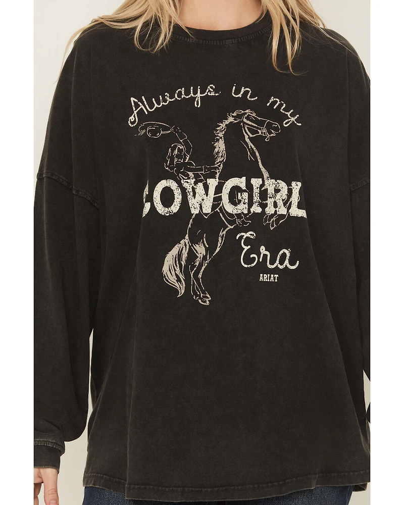 Ariat Women's Cowgirl Era Long Sleeve Graphic Tee