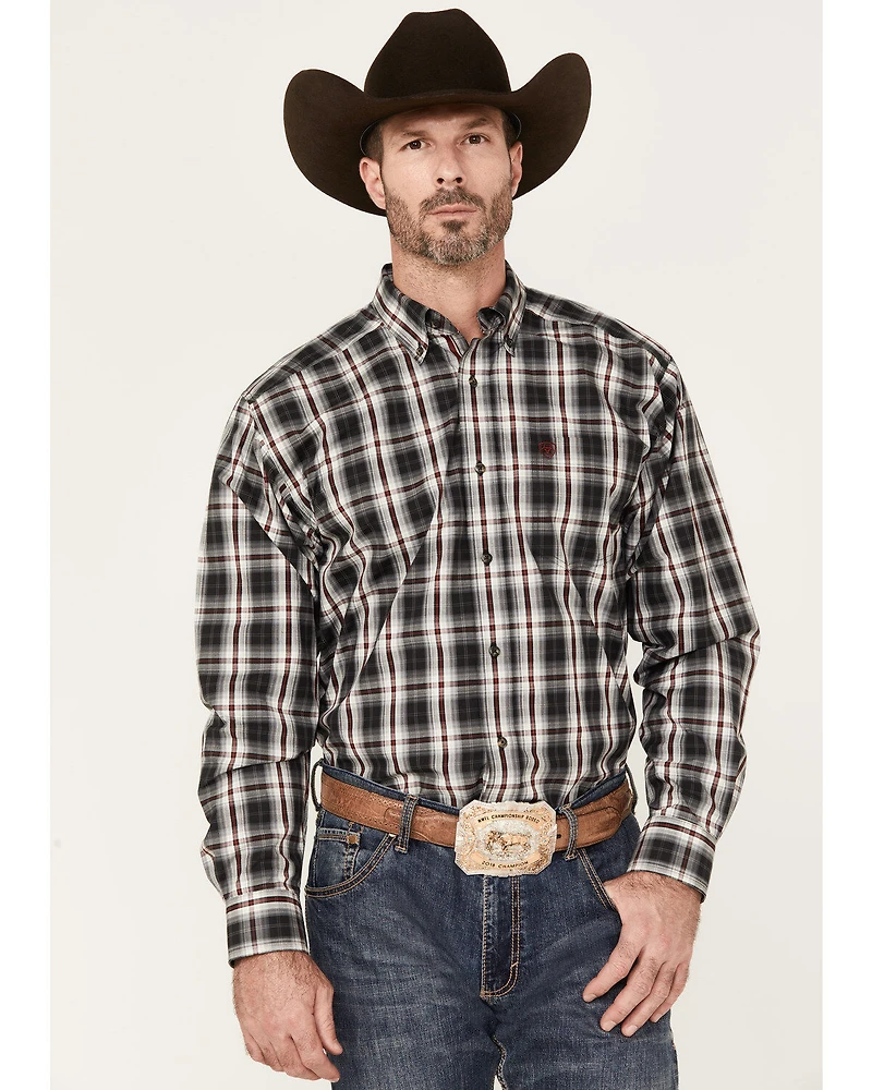 Ariat Men's Pro Series Wilton Classic Fit Long Sleeve Button-Down Shirt