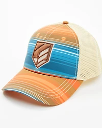 RANK 45® Men's Barrett Serape Striped Baseball Cap