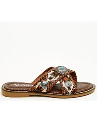 Very G Women's Jungle Concho Sandals