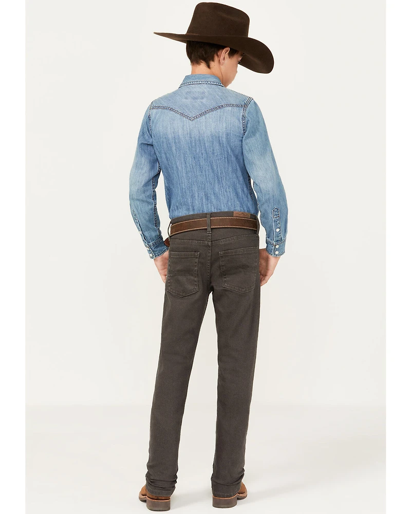 Cody James Boys' Appaloosa Slim Straight Stretch Jeans