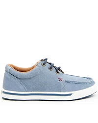 Wrangler By Twisted X Boys' Kicks Casual Shoes - Moc Toe