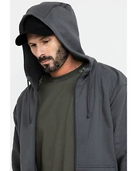 Ariat Men's Rebar All-Weather Full Zip Work Hooded Sweatshirt - Tall