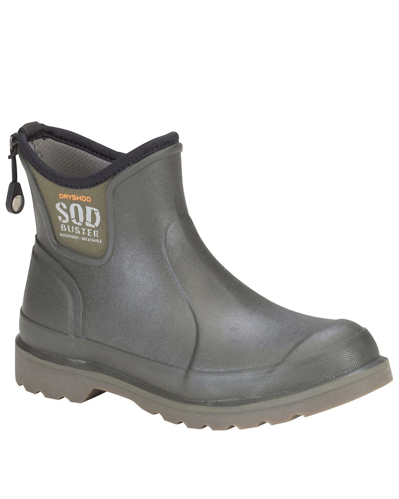 Dryshod Men's Sod Buster Ankle Boots - Round Toe