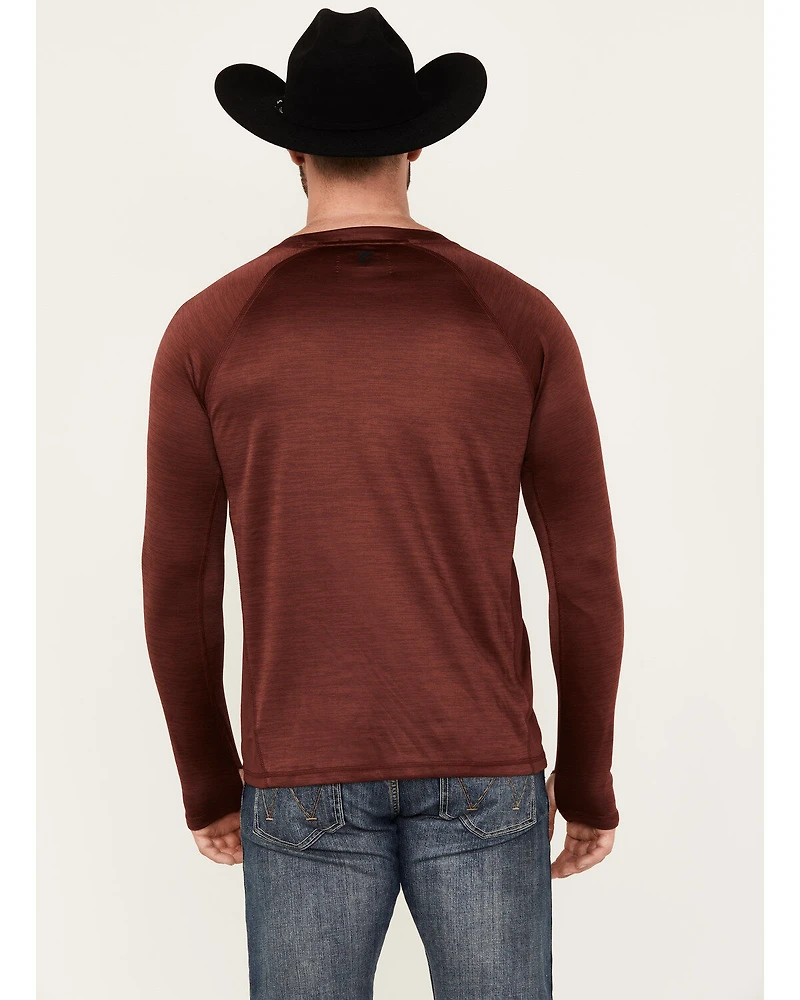 RANK 45® Men's Long Sleeve Performance T-Shirt