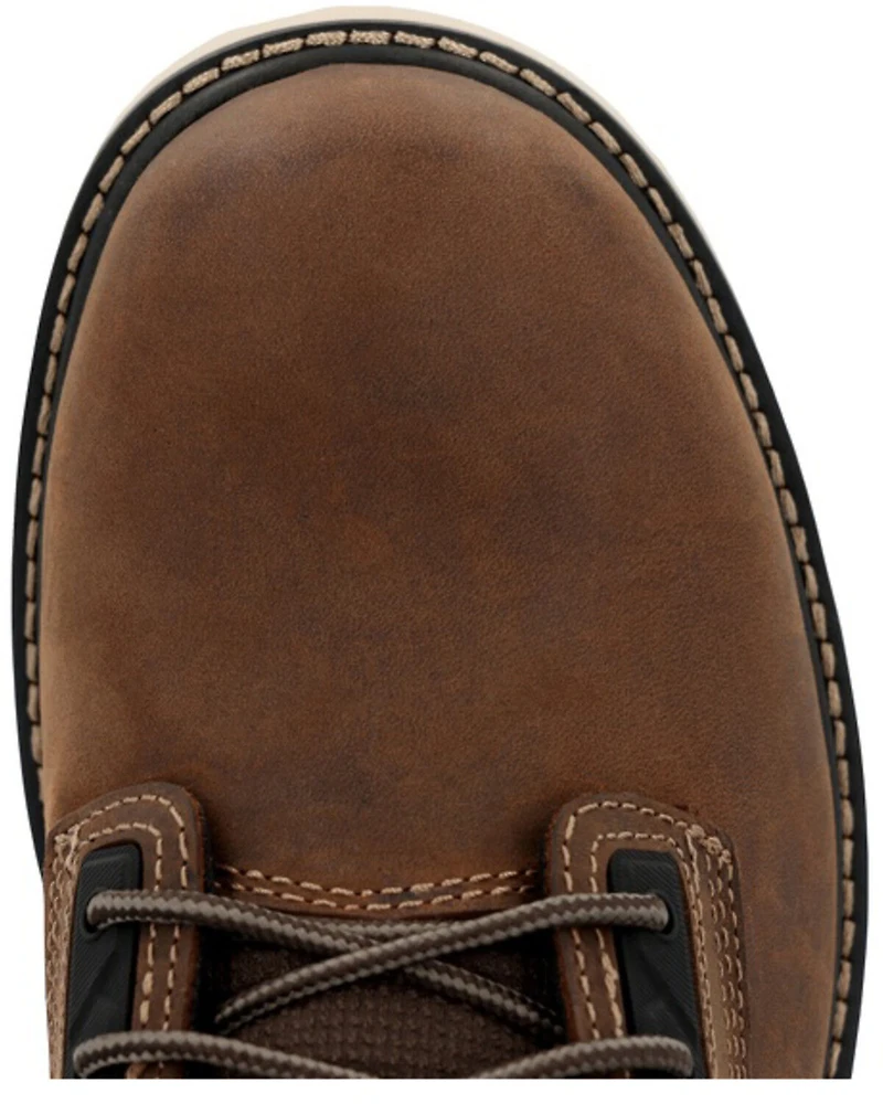 Georgia Men's 6" Carbon Flex Wedge Waterproof Work Boots - Toe