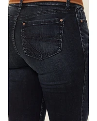 Shyanne Women's Shay Mid Rise Bootcut Performance Stretch Denim Jeans