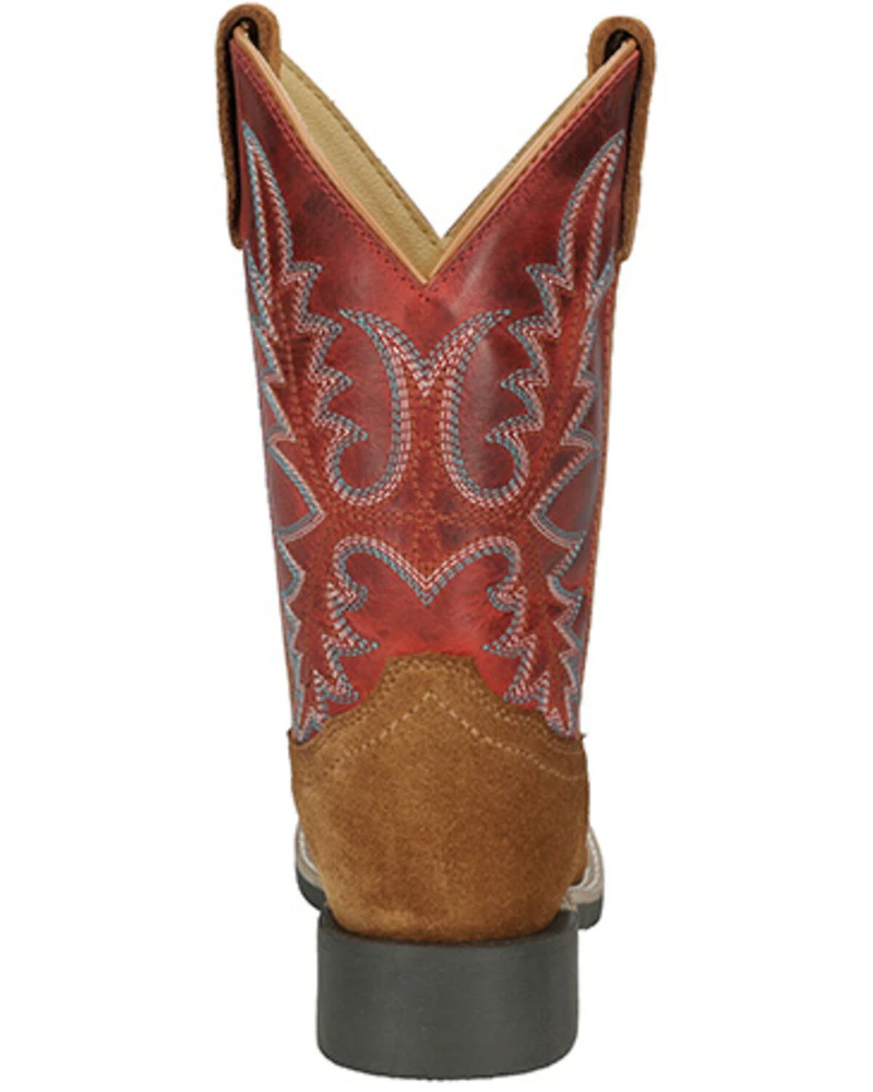 Smoky Mountain Boys' Briscoe Western Boots - Broad Square Toe