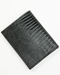 Cody James Black 1978™ Men's Vance Exotic Lizard Bifold Wallet