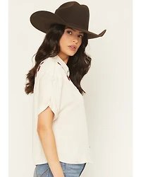 Idyllwind Women's Songwriter Short Sleeve Snap Sateen Western Shirt