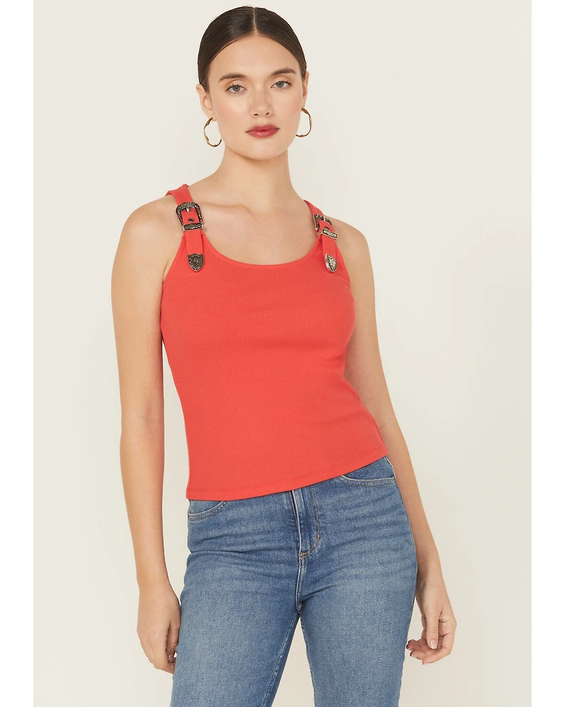 Idyllwind Women's Wylie Rib Knit Buckle Tank