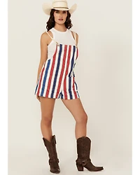 Show Me Your Mumu Women's Striped Romper