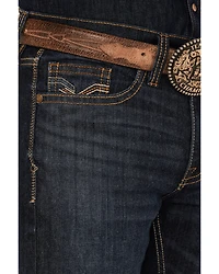 Cody James Men's Night Hawk Wash Wyatt Slim Bootcut Stretch Denim Jeans