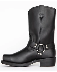Brothers and Sons Men's Pull-On Motorcycle Boots - Square Toe