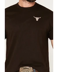 Riot Society Men's Bull Skull Short Sleeve Graphic T-Shirt