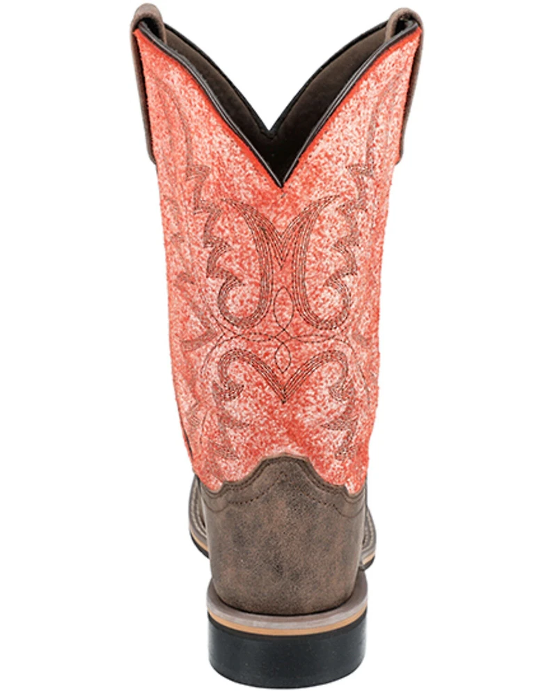 Smoky Mountain Women's Rustic Rider Western Boots - Broad Square Toe