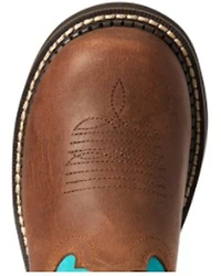 Ariat Girls' Heritage Western Boots - Round Toe