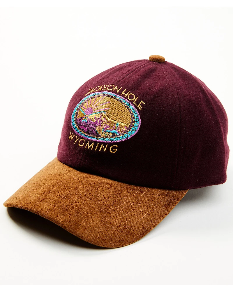 Cleo + Wolf Women's Wyoming Felt Ball Cap