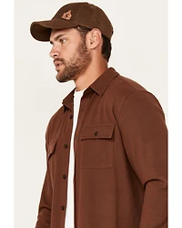Brothers and Sons Men's Kelcy Herringbone Long Sleeve Button-Down Western Shirt