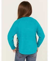 Cotton & Rye Girls' Horse Graphic Sweater