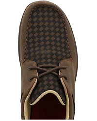 Twisted X Men's Casual Boat Shoes - Moc Toe