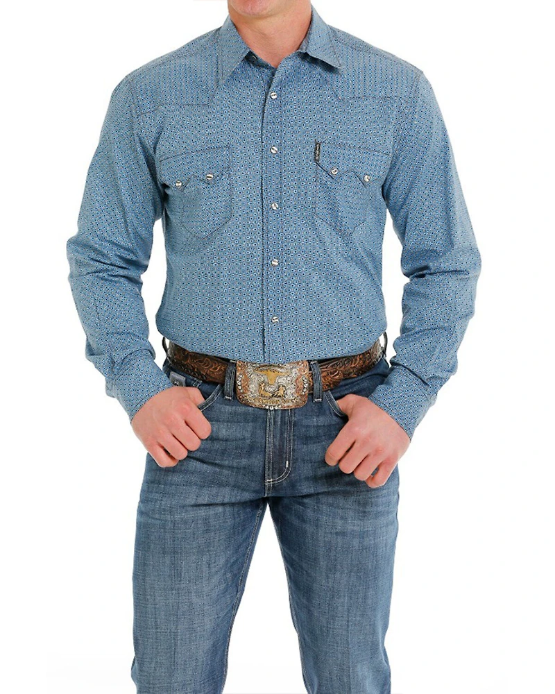 Cinch Men's Multi Long Sleeve Western Snap Shirt