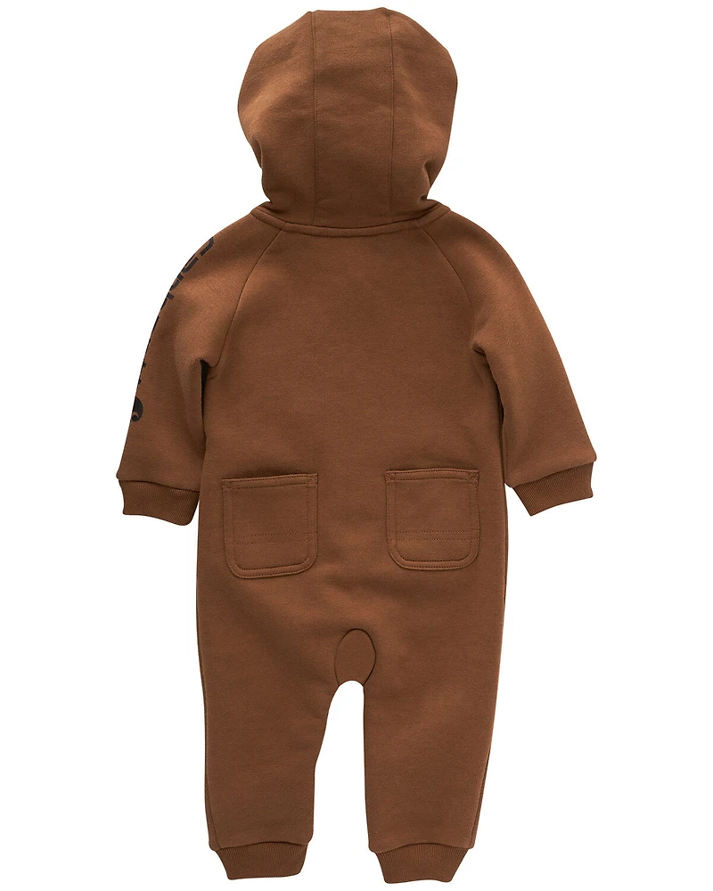 Carhartt Infant Boys' Fleece Zip Front Long Sleeve Coverall