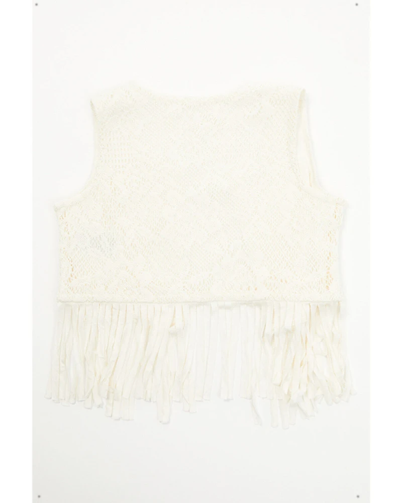 Shyanne Toddler Girls' Flawless Fringe Lace Vest