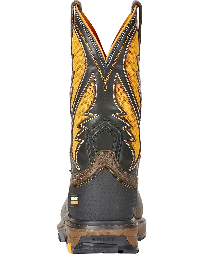 Ariat Men's Intrepid VentTEK Comp Toe Pull-On Safety Work Boots