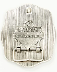 Montana Silversmiths X Ian Munsick Eagle Feather Belt Buckle