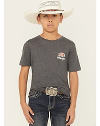 Wrangler Boys' Truck Short Sleeve Graphic T-Shirt