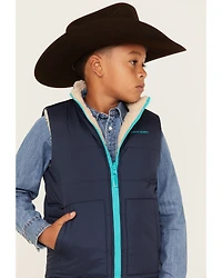 Cody James Boys' Reversible Puffer Vest