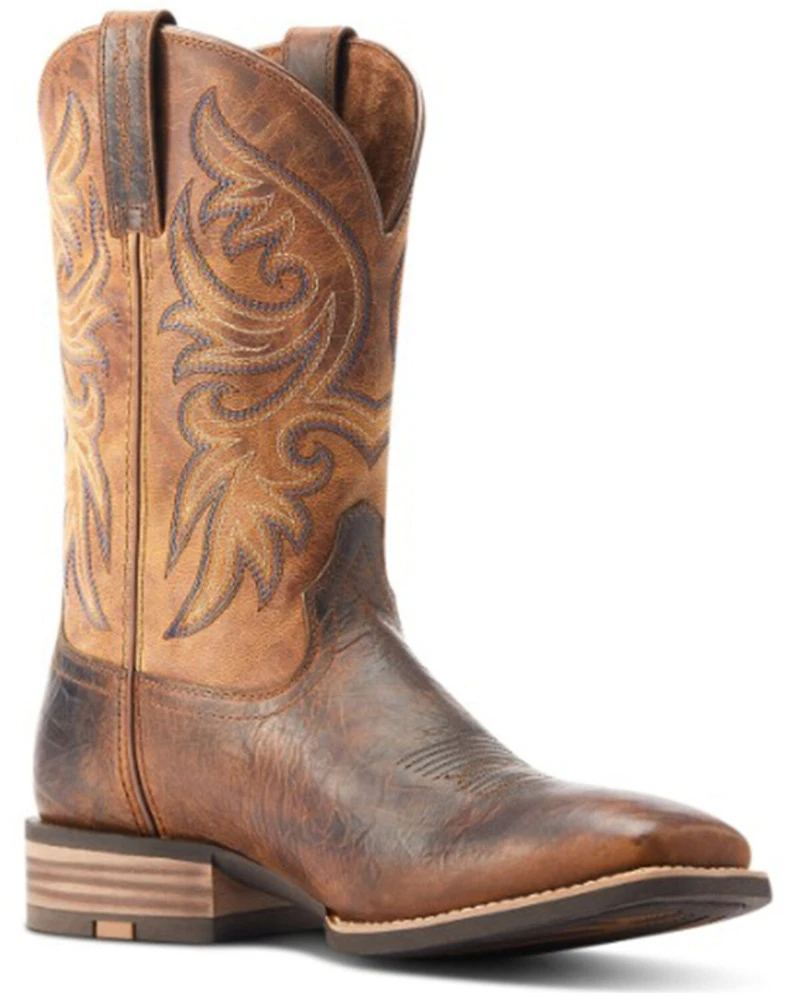 Ariat Men's Slingshot Bartop Western Performance Boots - Broad Square Toe