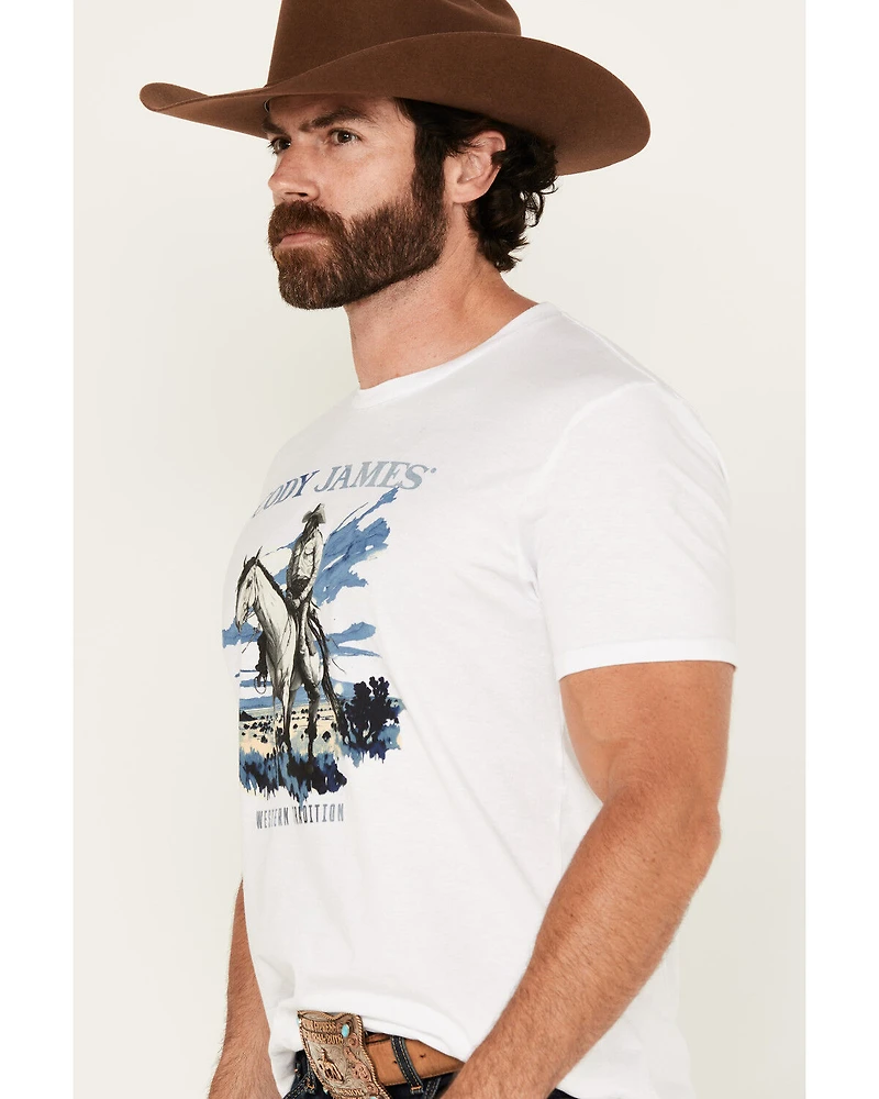 Cody James Men's Western Tradition Cowboy Short Sleeve Graphic T-Shirt