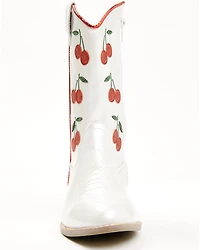 Wild + Rae Girls' Cherry Western Boots - Round Toe
