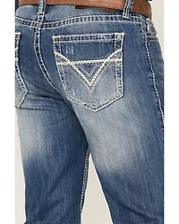 Rock & Roll Cowboy Men's Raised Straight Jeans
