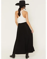 Shyanne Women's Lace Inset Maxi Skirt