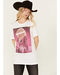 Gina Tees Women's Parton The Sass Short Sleeve Graphic Tee
