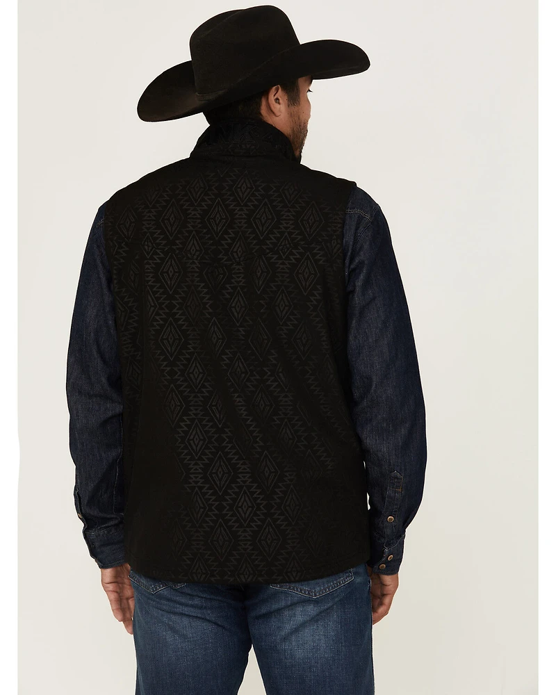 RANK 45® Men's Spear Head Tonal Softshell Vest