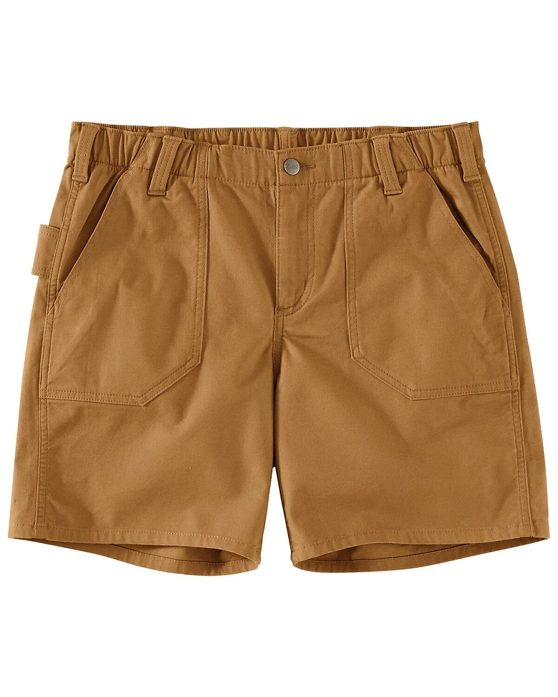 Carhartt Women's Rugged Flex® Relaxed Fit Canvas Work Shorts